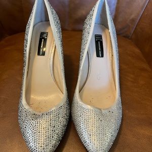 INC sparkly heels